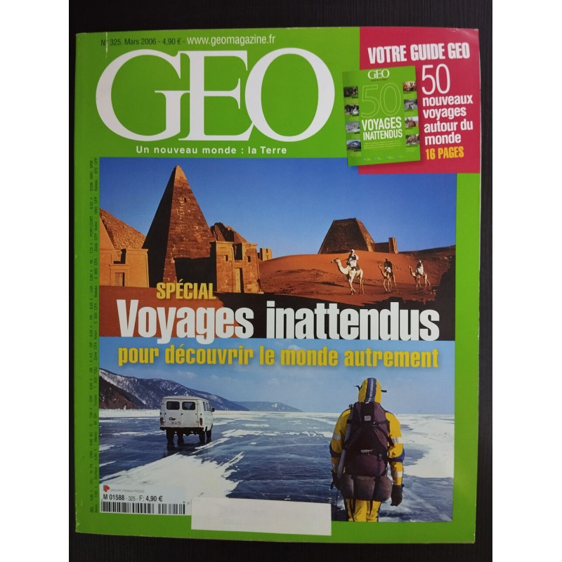 Revue Géo Magazine N° 325
