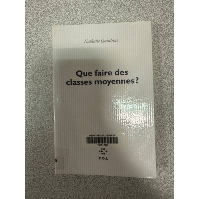 Que faire des classes moyennes