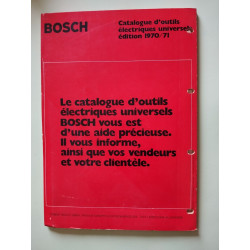 Catalogue d'outils électriques universels