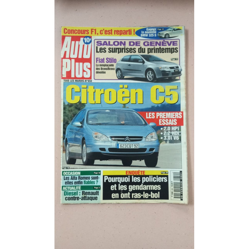 Revue Auto Plus N° 650