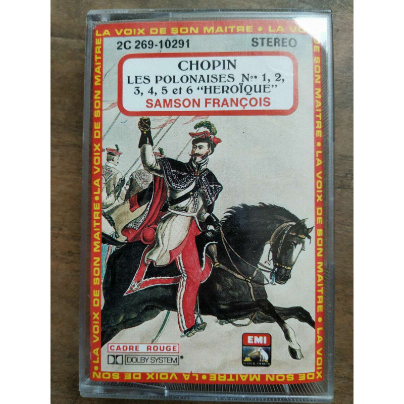Chopin Les Polonaises - Samson François Cassette Audio-K7