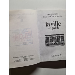 LA VILLE EN POESIE
