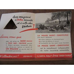 Dépliant de la Police Saint-Christophe Le Nord