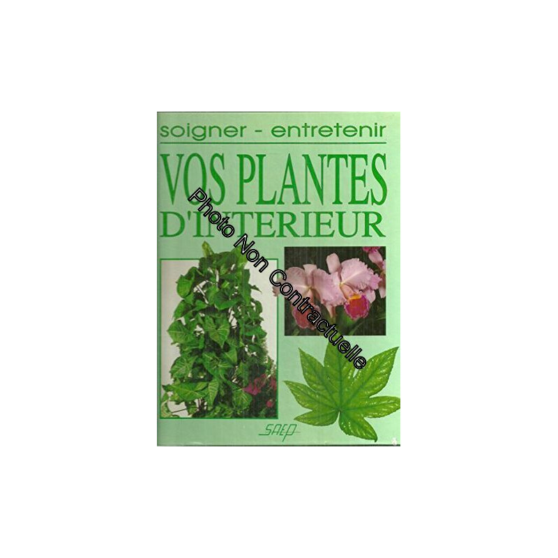 Soigner entretenir les plantes d'interieur
