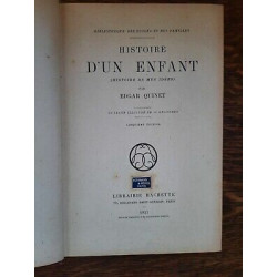 Histoire d'un Enfant Librairie hachette