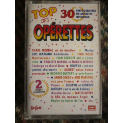 TOP DES OPERETTES Cassette Audio-K7 EMI 7484734 PM 431
