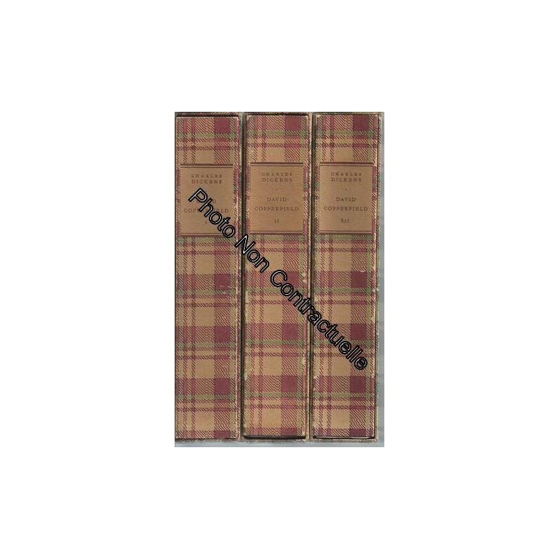 David Copperfield Tomes 1 2 et 3 ( Édition Complète En 3 Volumes -...