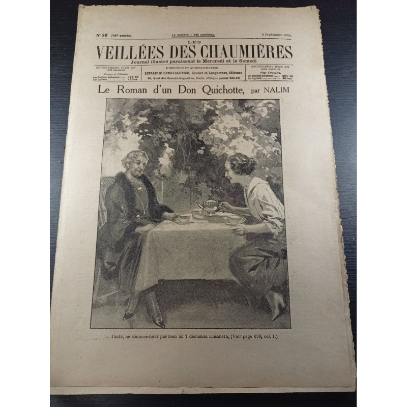Les veillées des chaumières n°88