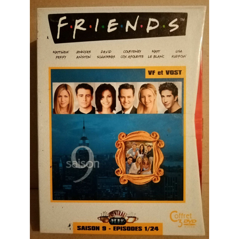 Friends Saison 9 épisodes 1 à 24 Coffret 3 DVD