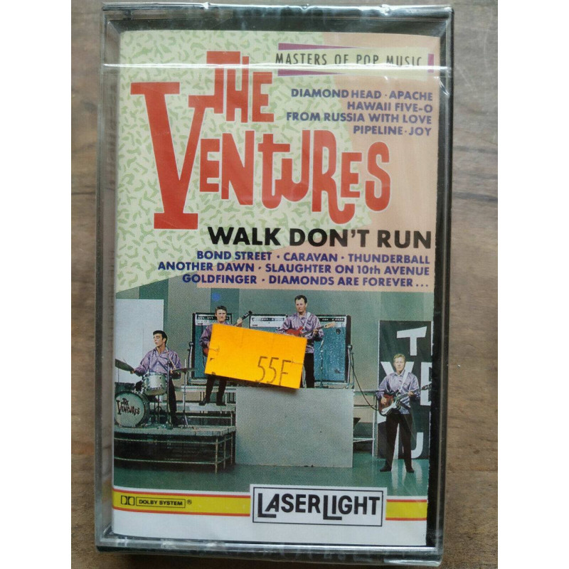 The Ventures Walk don't run Cassette Audio-K7 NEUF SOUS BLISTER