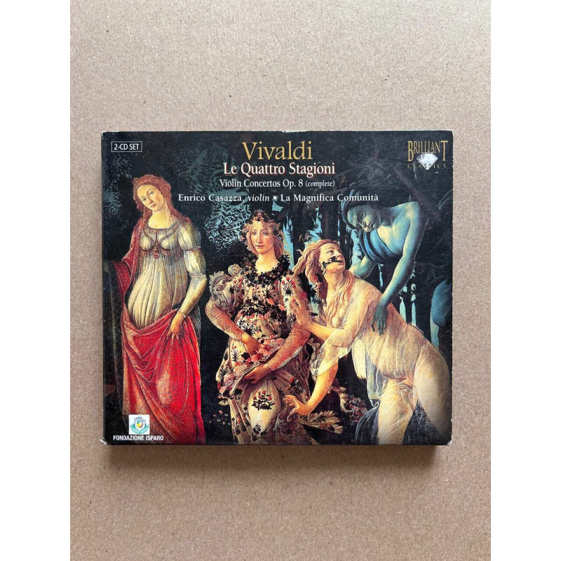 Vivaldi Le quattro stagioni Violin Concertos Op 8 2 CD