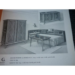 catalogue Fabrique de meubles en chêne ciré l g Bagnolet