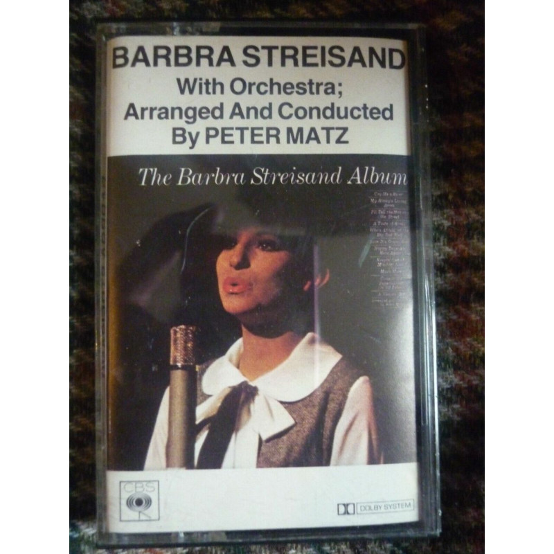 Barbra Streisand with orchestra Cassette Audio-K7 CBS 40-32010