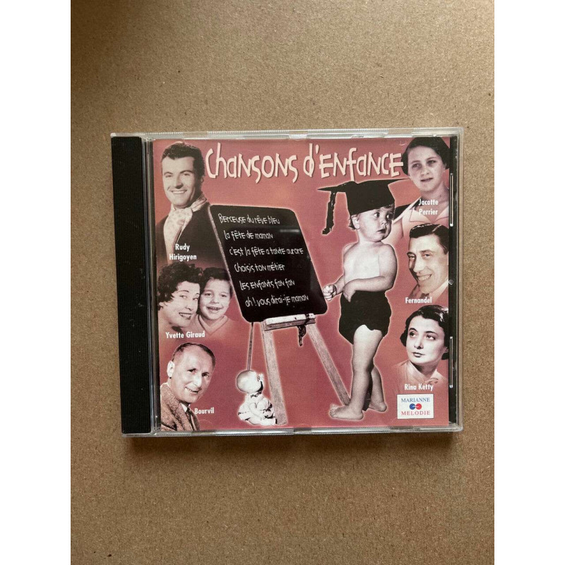 Chansons d'enfance - Le Petit mirsha CD