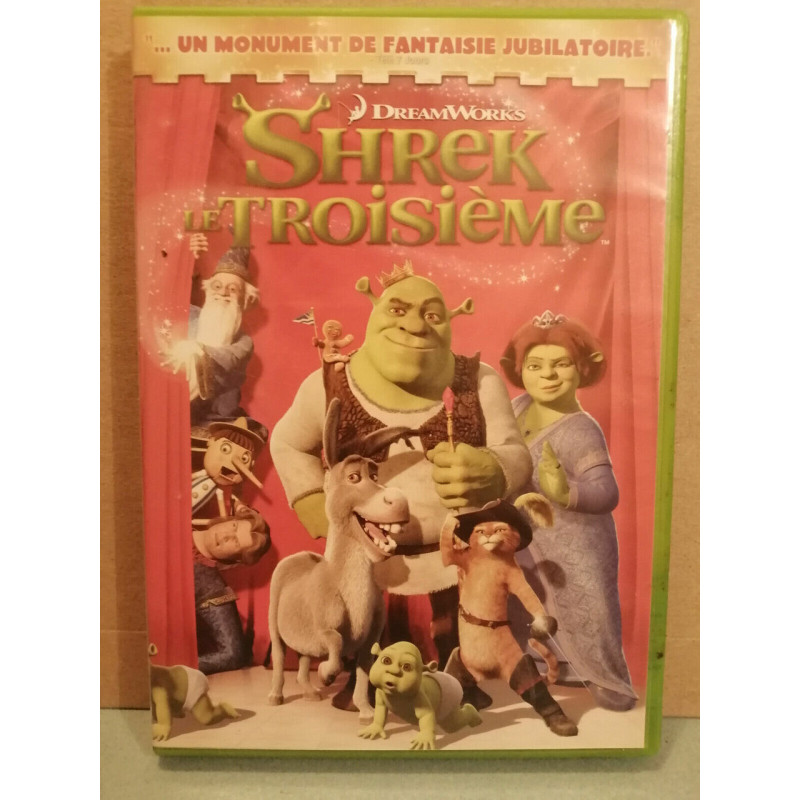 Shrek le troisième DVD