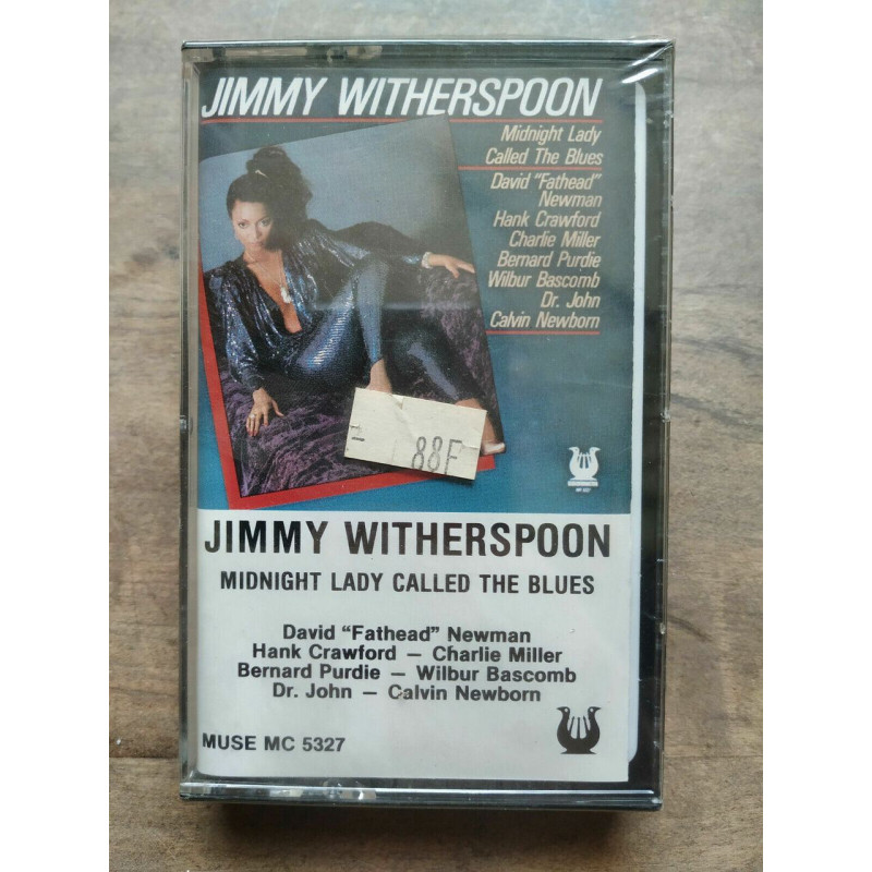 Jimmy Witherspoon Midnight Lady called the blues Cassette AudioK7...