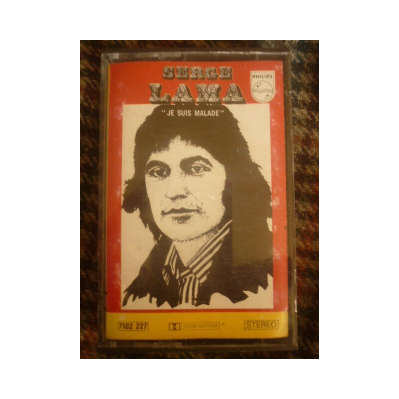 SERGE lama JE SUIS MALADE cassette Audio-K7 7102 227