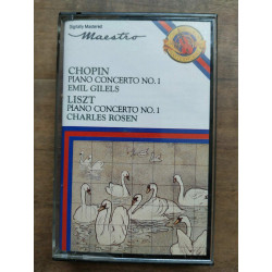 Chopin Piano concerto No 1 Emil Gilels Liszt - Charles Rosen...