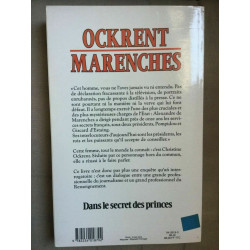 c Ockrent comte de marenches Dans le secret des princes stock