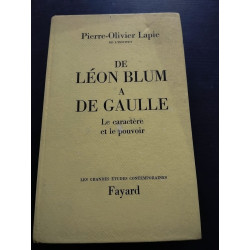 De leon blum a de gaulle