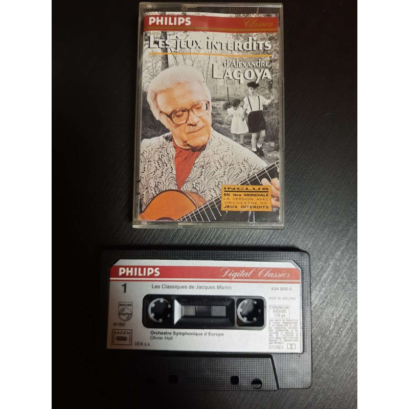 K7 Audio : Les Jeux Interdits : Alexandre Lagoya