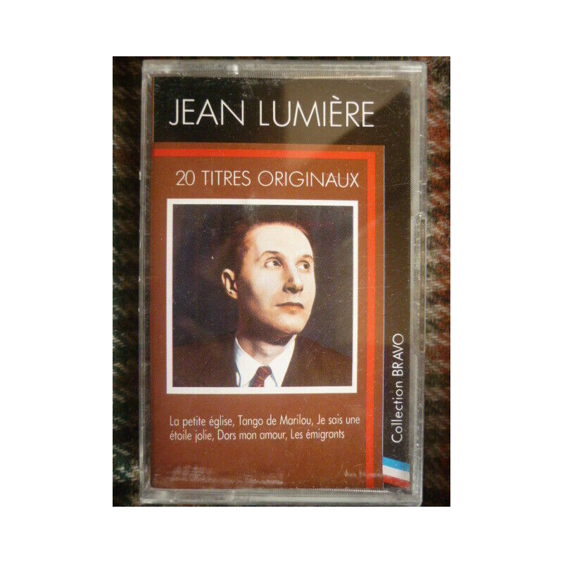 Jean Lumière 20 titres originaux Cassette Audio-K7 CBS 460866-4