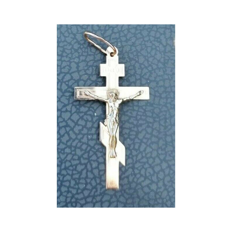 Croix orthodoxe bénie-Or 1 36 gr 14 Carats. Fabriquée à Donetsk...