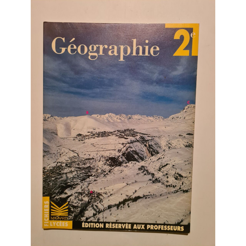 Geographie 2nde Generale. Livre Du Professeur