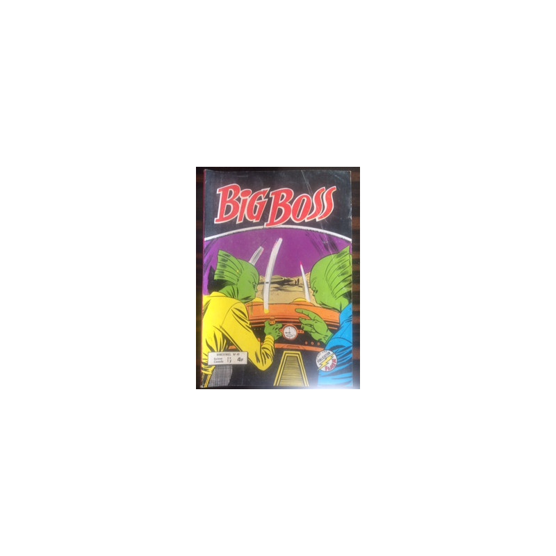 BIG BOSS N°40 - SOUCOUPES VOLANTES SUR MARS