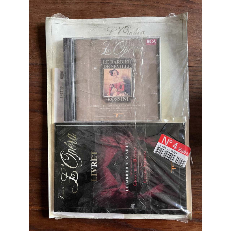 Rossini Le Barbier de Séville CD Livret L'univers Opéra NEUF SOUS...