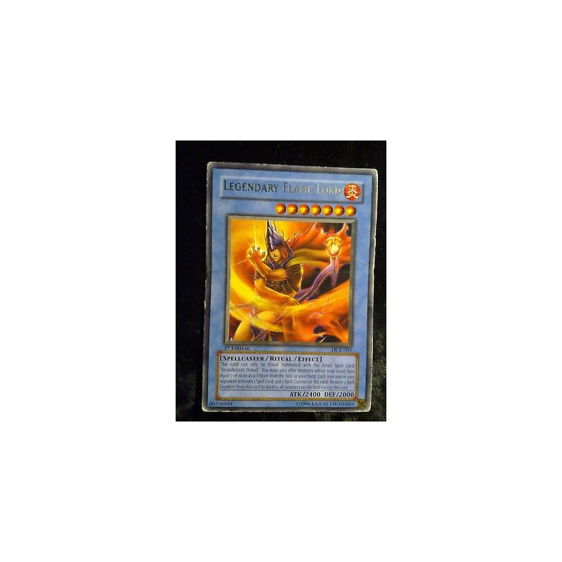 Legendary Flame Lord DCR-081 Yu-Gi-Oh