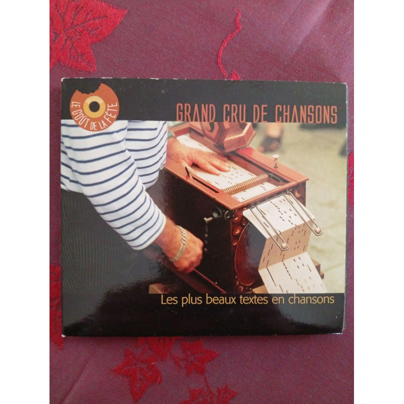 Les Plus Beaux Textes En Chansons / Grand Cru De Chansons