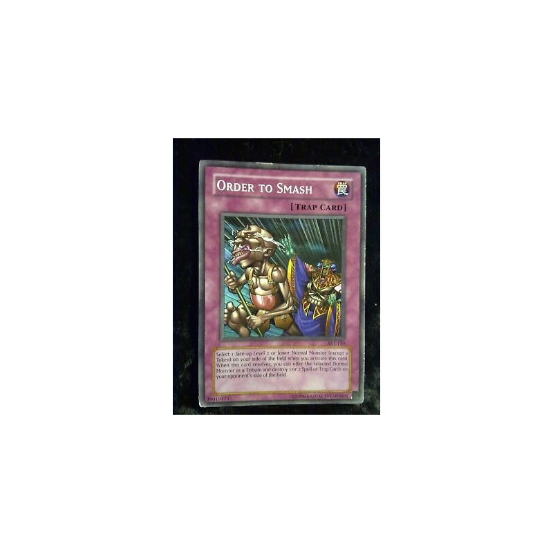 Order to Smash AST-110 Yu-Gi-Oh