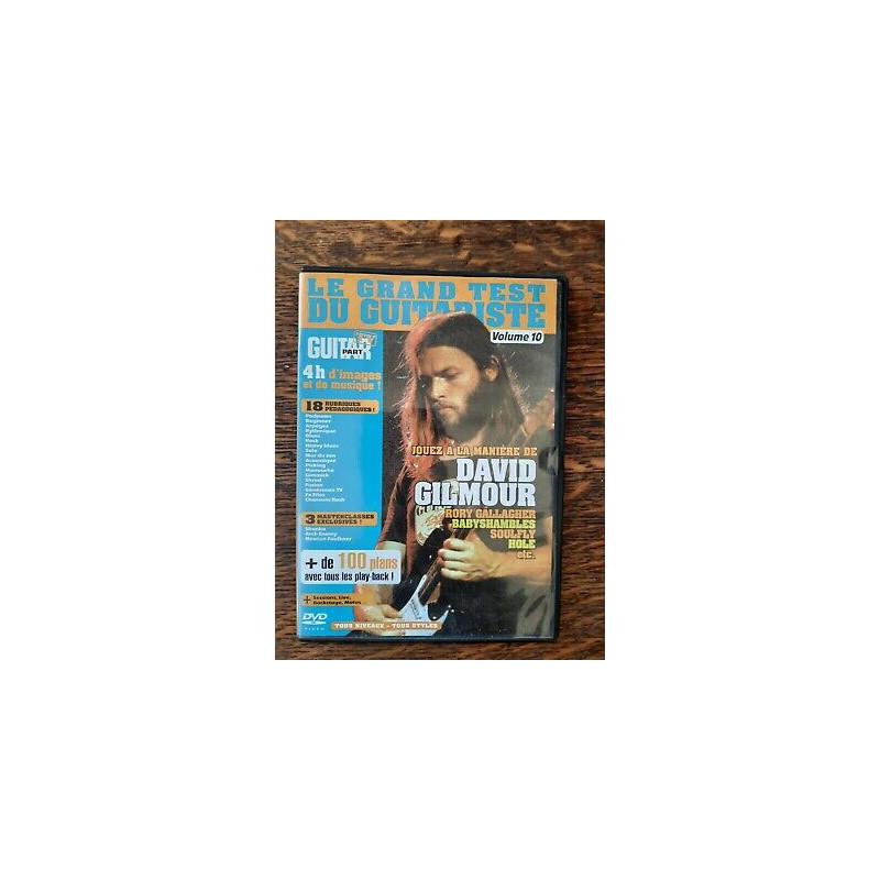 DVD - Le Grande Test du Guitariste Vol. 10 Jouer à la manière de...