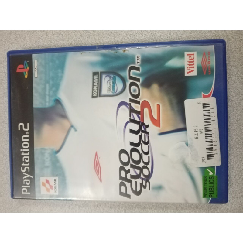 Jeu Vidéo - Pro evolution soccer 2