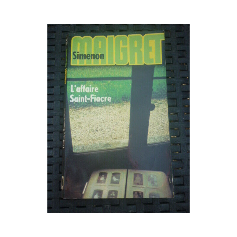 simenon MAIGRET L'AFFAIRE saint fiacre 1986