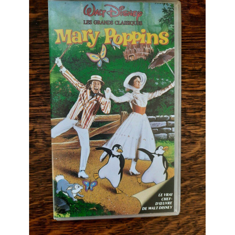 Cassette Video - Les Grands Classiques Mary Poppins