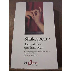 shakespeare Tout est bien qui finit bien Théâtre