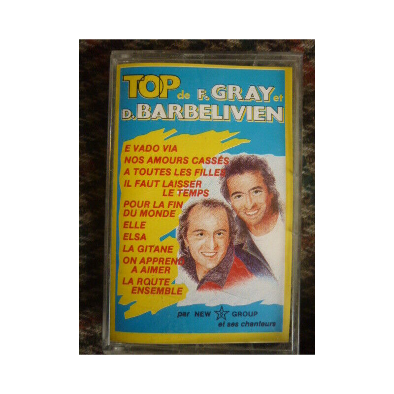 TOP de F.GRAY et D.BARBELIVIEN Cassette Audio-K7 NEW S N104