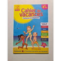 Cahier de vacances du CP au CE1 éd. 2017: 6-7 ans