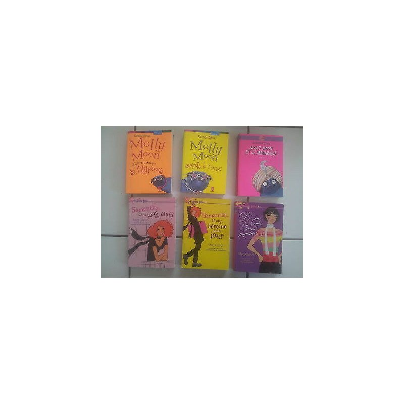lot 6 romans pour jeunes filles Molly Moon Samantha Meg cabot bel état
