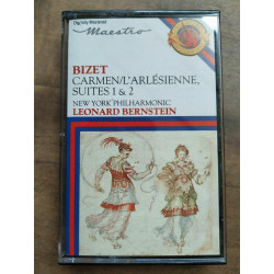 L'Arlésienne Suites 1 2 Leonard bernstein Cassette audio k7