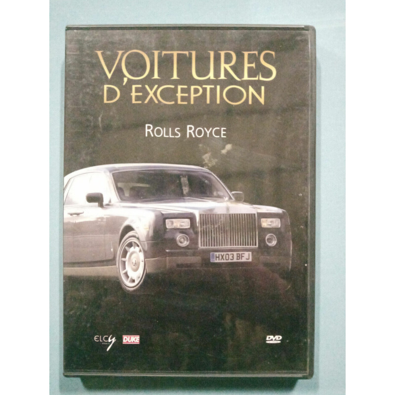 Voitures D'Exception - Rolls Royce DVD simple