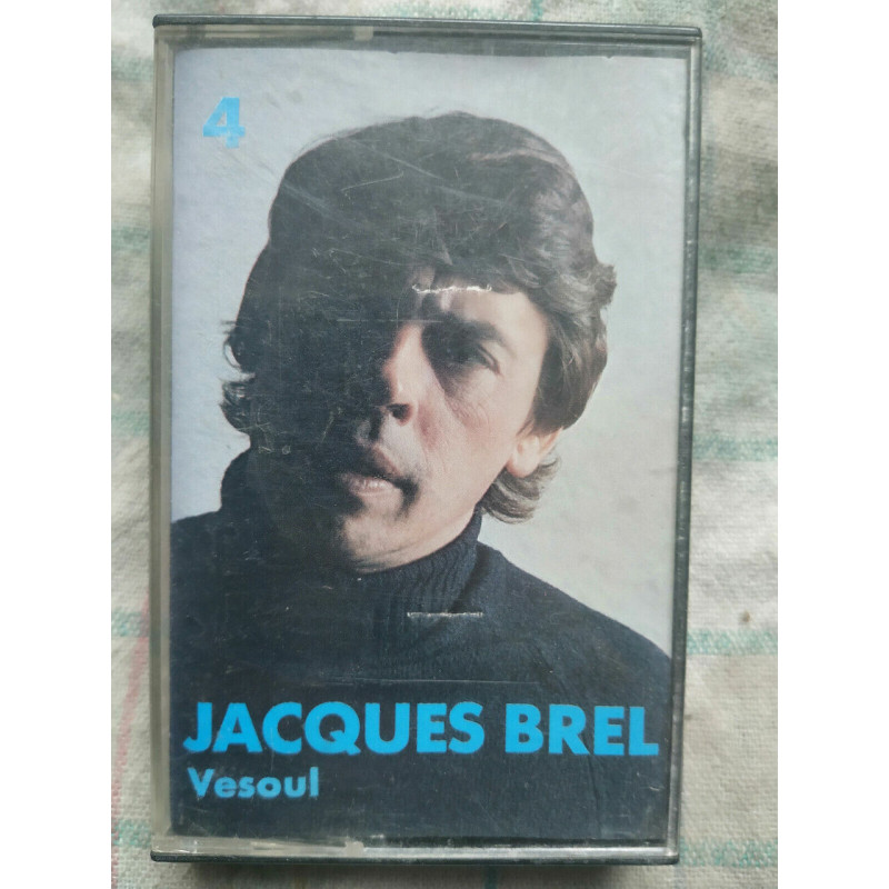 Jacques Brel Vesoul Cassette Audio-K7 NEUVE SOUS BLISTER