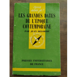 Les Grandes Dates de L'époque Contemporaine Presses univ de france