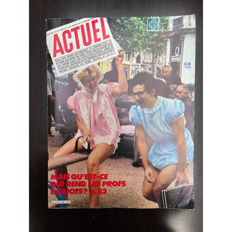 n38 - Mais qu'est-ce qui rend les profs barjots