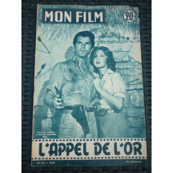 Mon film n519 Août 1956 Fernando Lamas Rhonda fleming L'appel de l'or