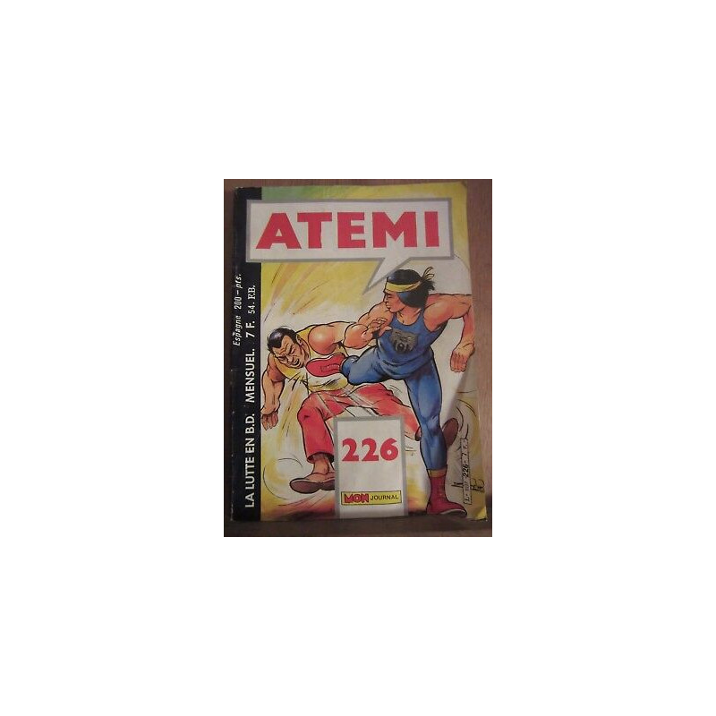 Atemi n226 Mon journal 1er Juillet 1986