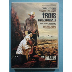 Trois enterrements Tommy Lee Jones Barry Pepper DVD simple