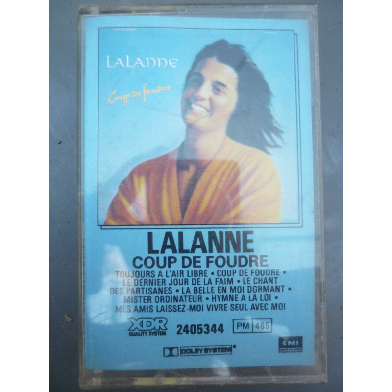 Lalanne coup de foudre Cassette EMI 2405344
